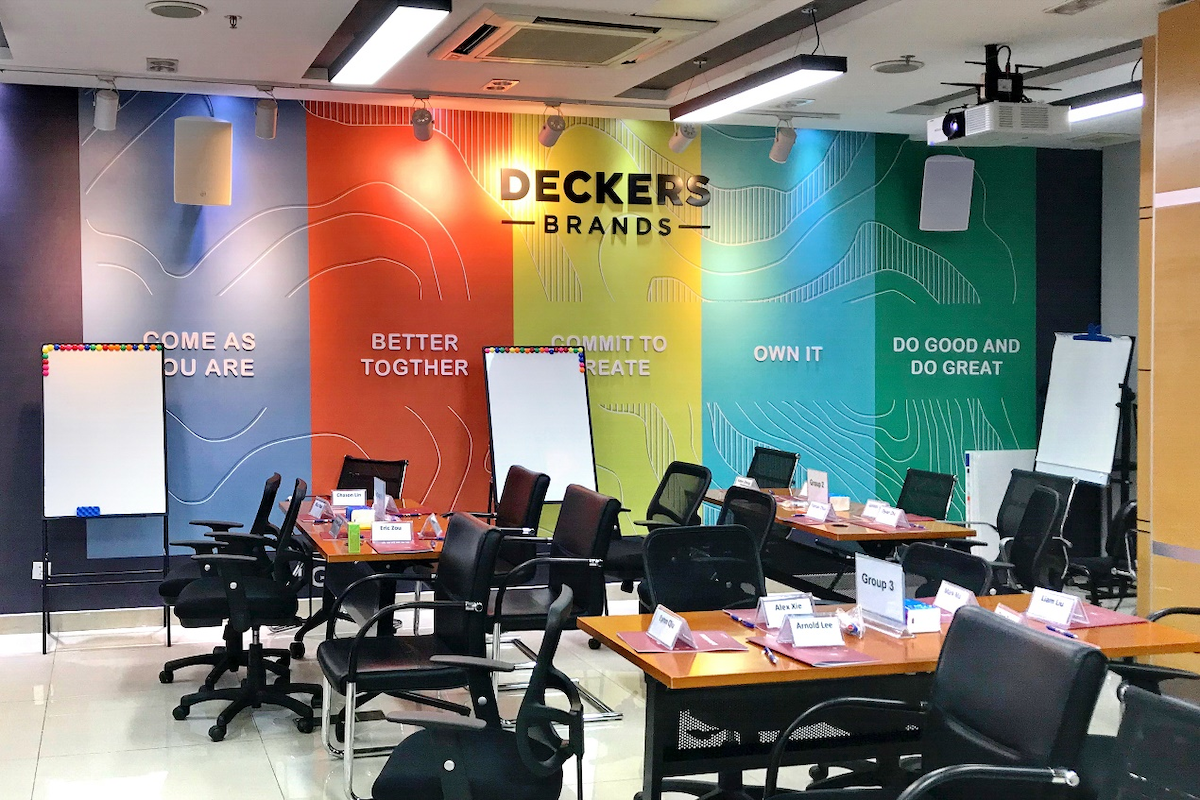 案例｜利记sbobetADECIA会议解决方案协助跨国公司Deckers实现多种会议场景