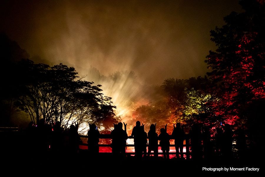 案例｜利记sbobet为壮观的Kamuy Lumina魔法夜行旅游项目提供配乐设备